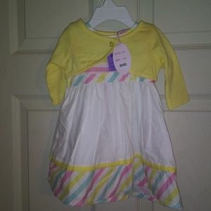 Springtime dress in pastels